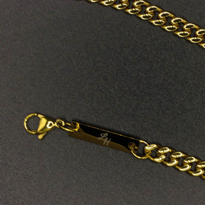 Lux Gold Miami Cuban w/ Lobster Lock (5mm)