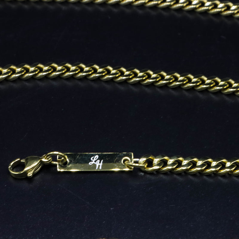 Lux Gold Miami Cuban w/ Lobster Lock (5mm)