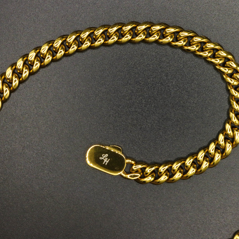 Lux Miami Cuban Gold Chain (8mm)