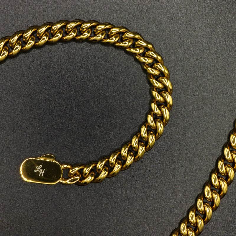 Lux Miami Cuban Gold Chain (8mm)