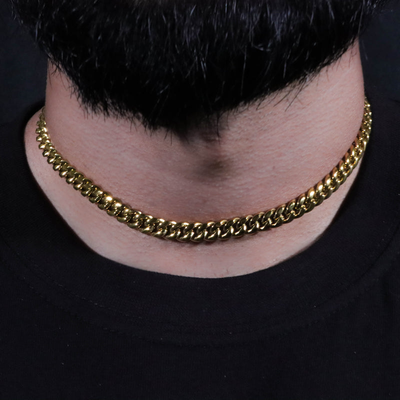 Lux Miami Cuban Gold Chain (8mm)