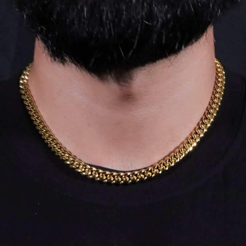 Lux Miami Cuban Gold Chain (8mm)