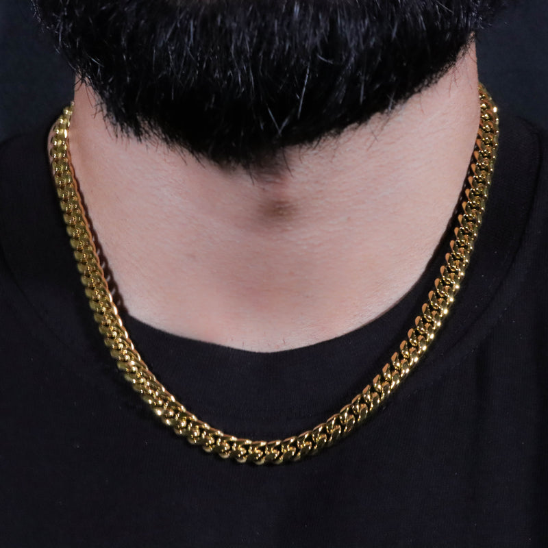 Lux Miami Cuban Gold Chain (8mm)