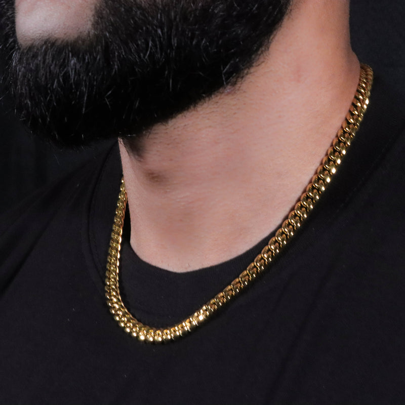 Lux Miami Cuban Gold Chain (8mm)