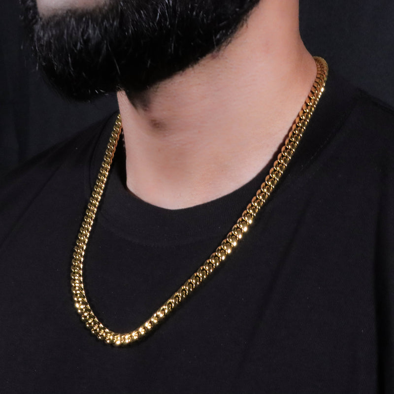 Lux Miami Cuban Gold Chain (8mm)