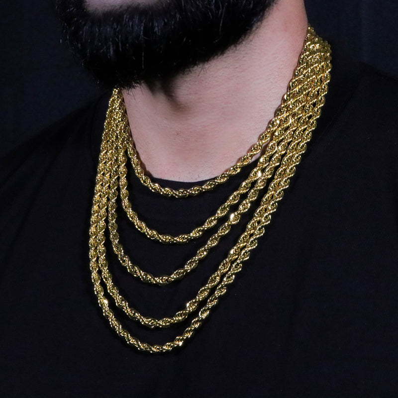 Lux Gold Rope Chain (6mm)