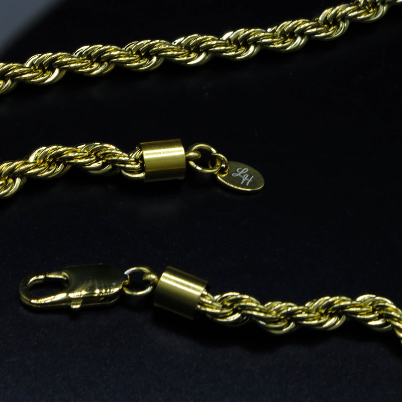 Lux Gold Rope Chain (6mm)