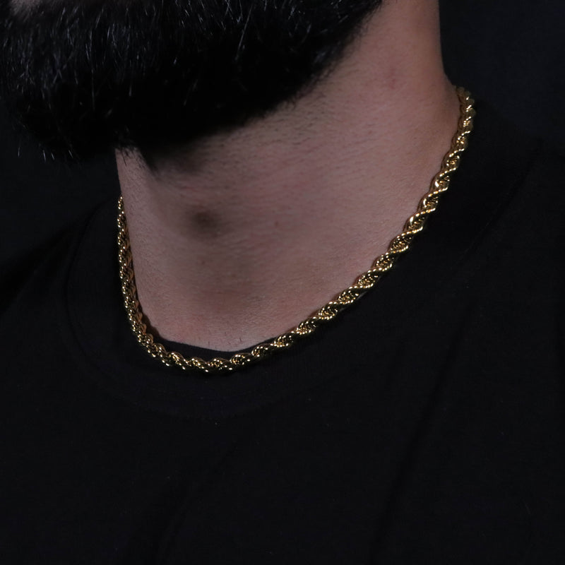 Lux Gold Rope Chain (6mm)