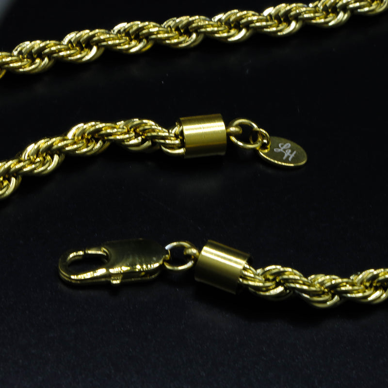 Lux Gold Rope Chain (6mm)