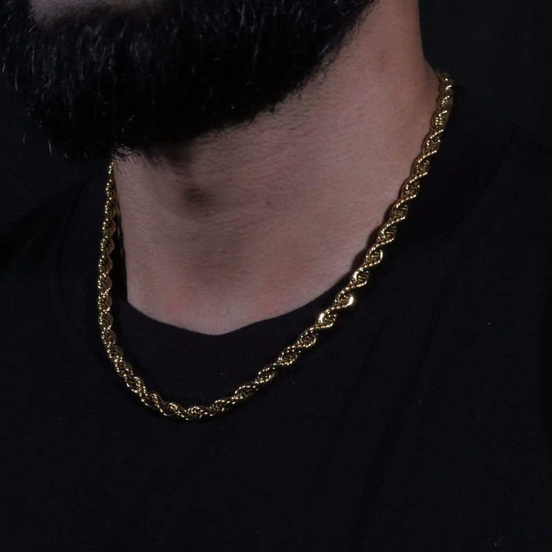 Lux Gold Rope Chain (6mm)