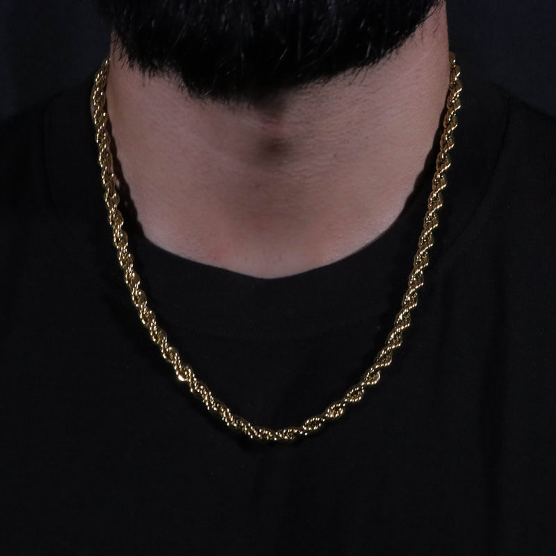 Lux Gold Rope Chain (6mm)