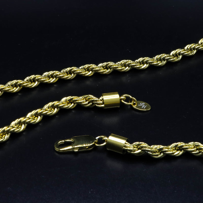 Lux Gold Rope Chain (6mm)